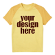 Yellow Raglan Sleeve T-Shirt