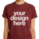 Maroon Raglan Sleeve T-Shirt