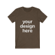 Espresso Slim Fit Premium Jersey T-Shirt